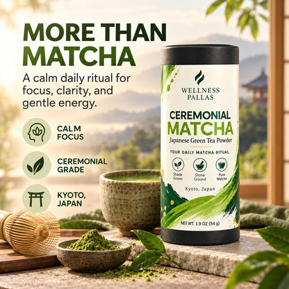 Ceremonial Matcha Powder from Kyoto, Japan