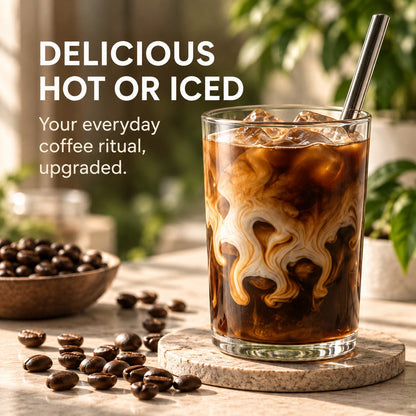 Mushroom Coffee with Lion’s Mane + Chaga